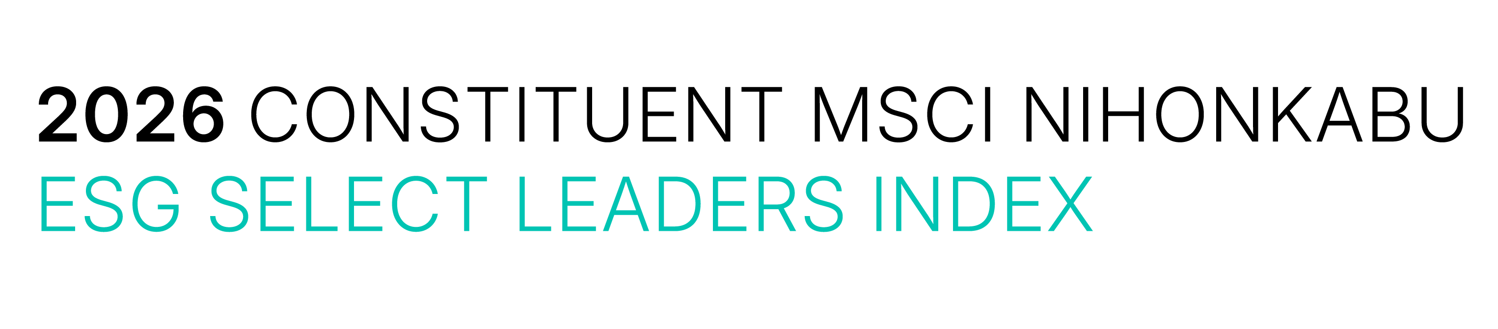 MSCI Nihonkabu ESG Select Leaders Index