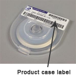 Location displayed：Product case label